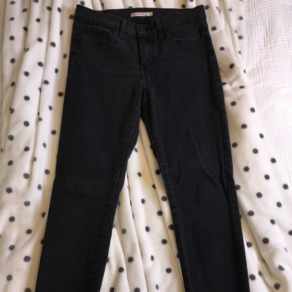 Levi's - Black 311 Shaping Skinny Jeans - Picture 1 of 4